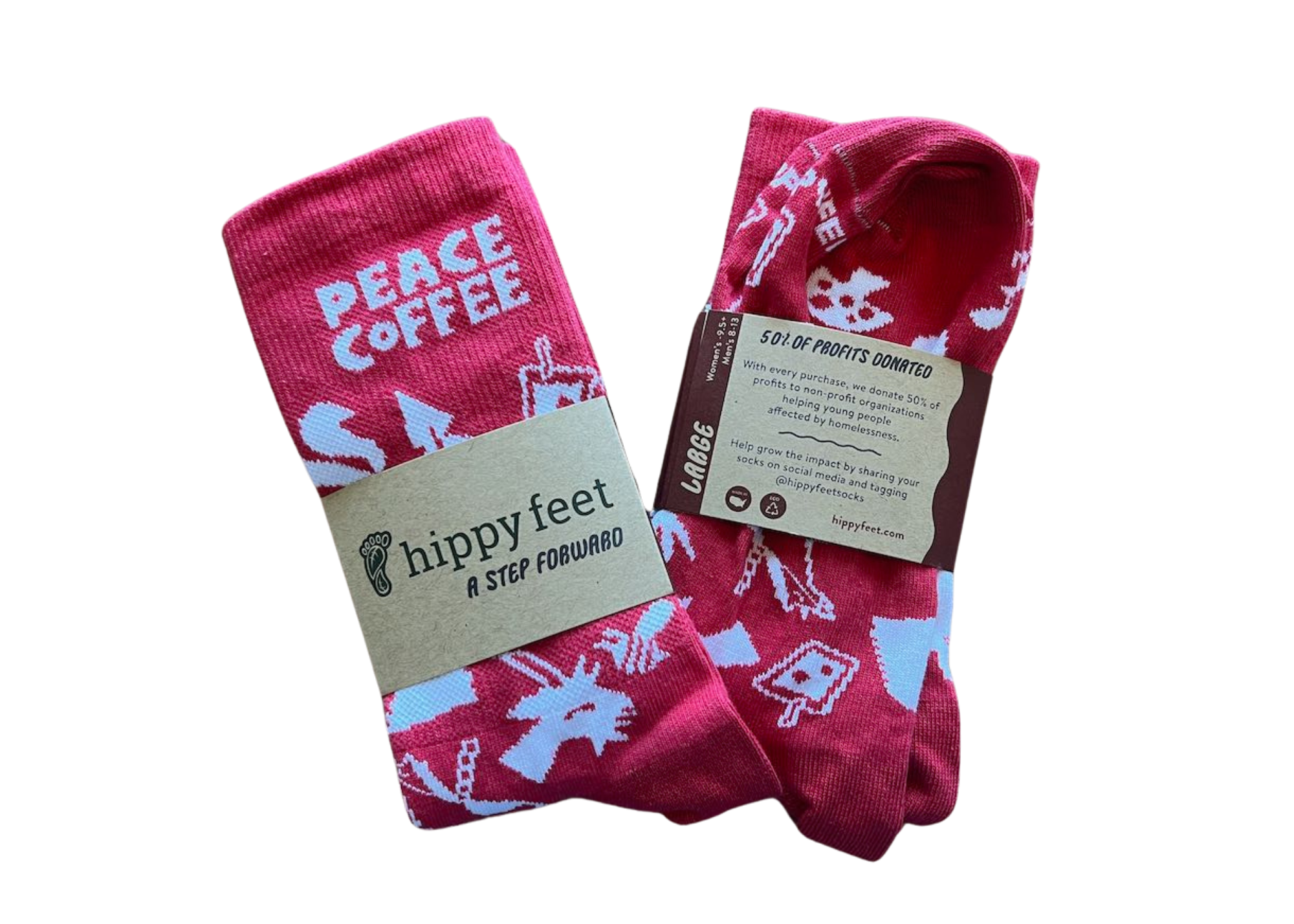 red with packaging